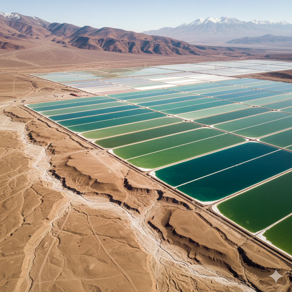 Lithium mining environmental damage for electric vehicle batteries causes climate change